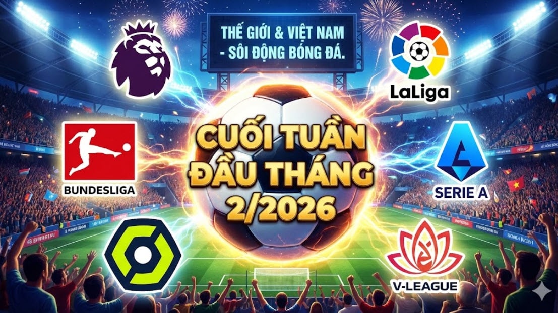 Lịch thi đấu bóng đá cuối tuần: MU vs Tottenham, Liverpool đại chiến Man City