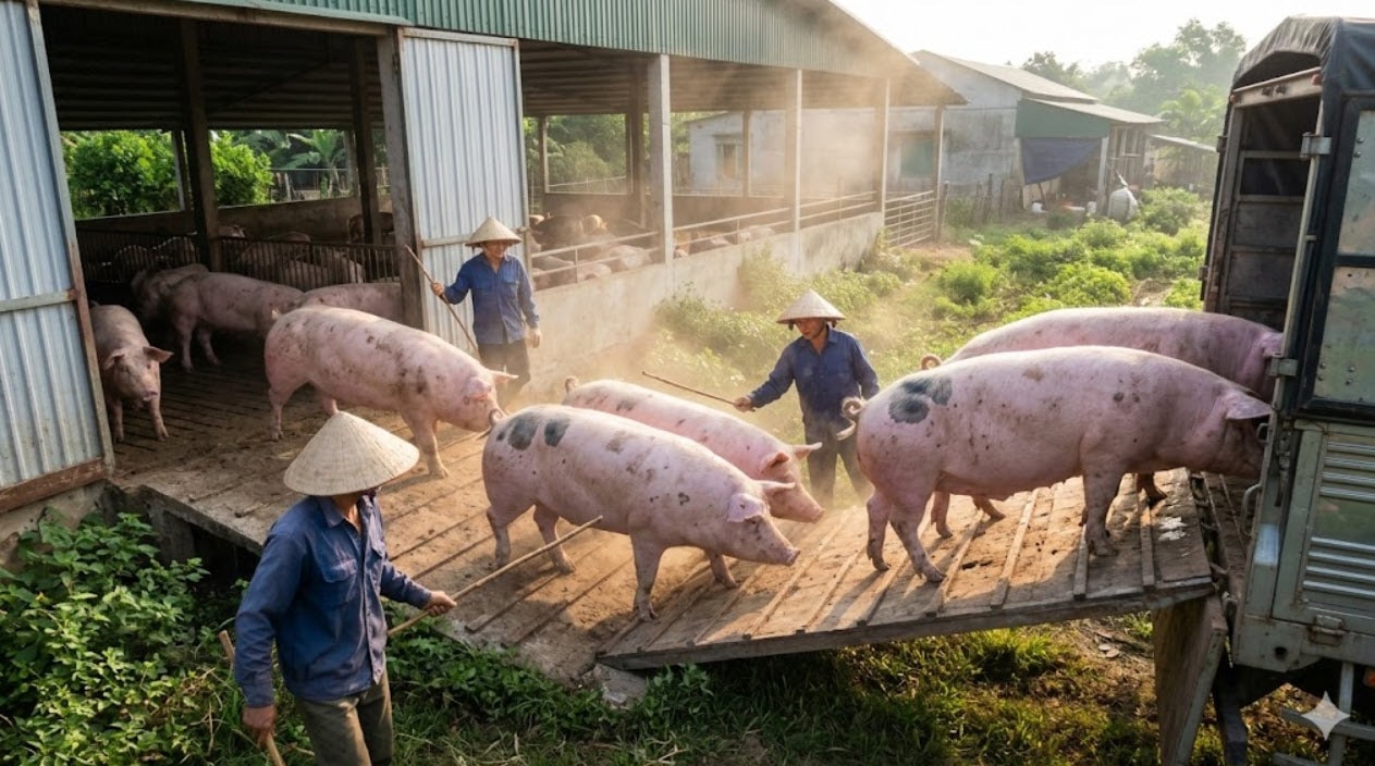 Giá heo hơi 27-2-2026 - Ảnh minh họa