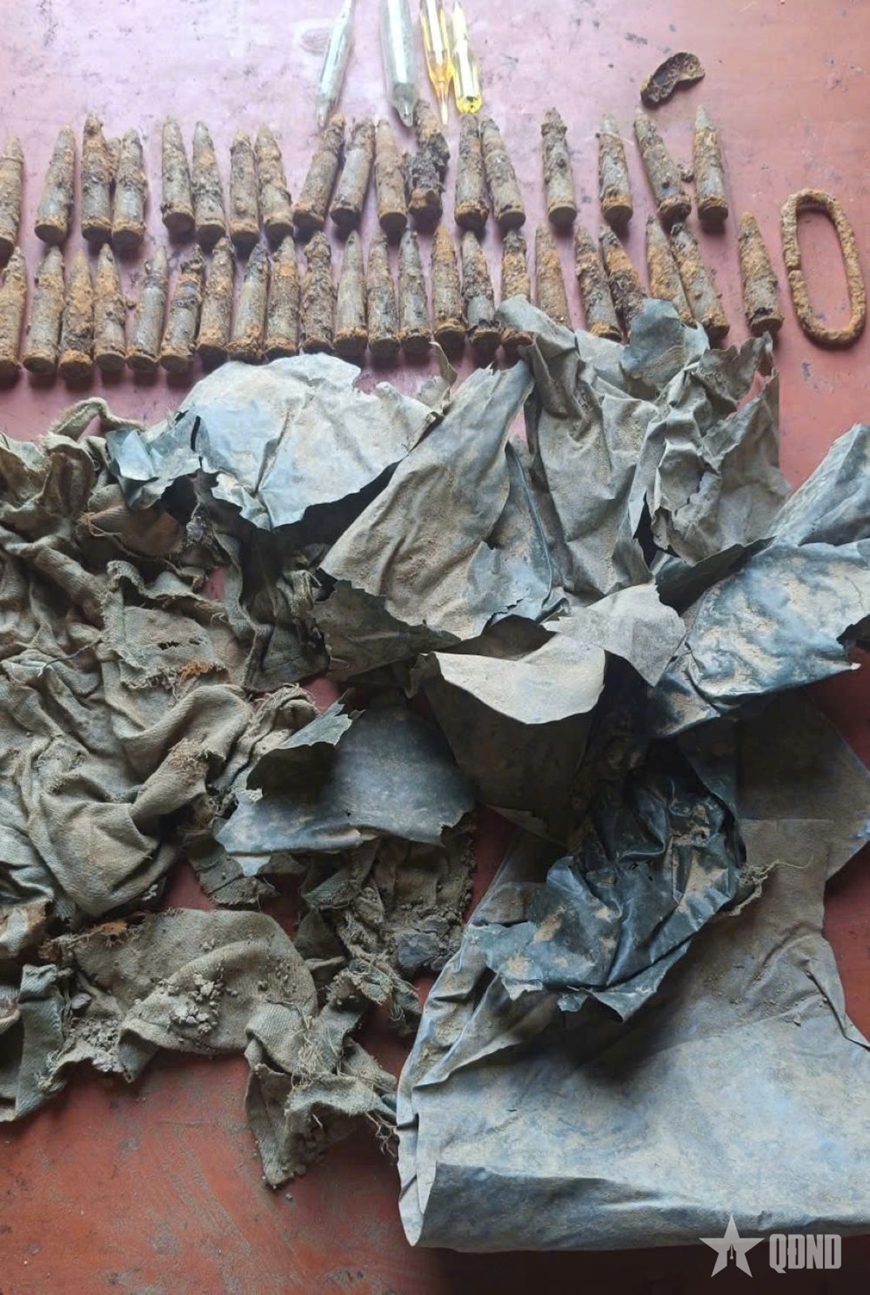 Tìm thấy hài cốt liệt sĩ cùng nhiều di vật tại tỉnh Bolikhamxay (Lào)