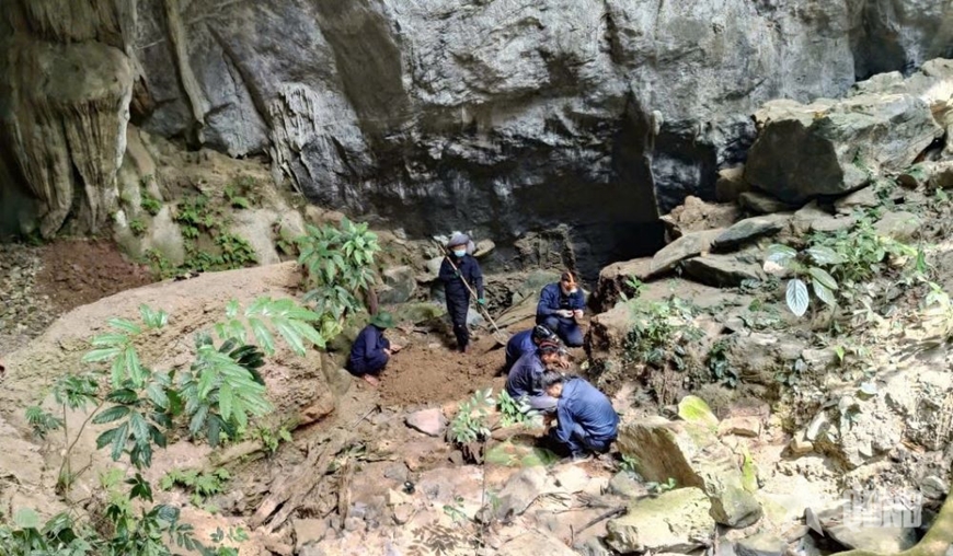 Tìm thấy hài cốt liệt sĩ cùng nhiều di vật tại tỉnh Bolikhamxay (Lào)