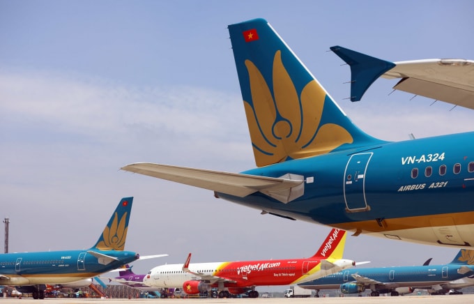 Các hãng hàng không Việt Nam chủ động đánh giá ảnh hưởng các đường bay đi/đến và bay qua lãnh thổ Ấn Độ, Pakistan. Ảnh minh họa.