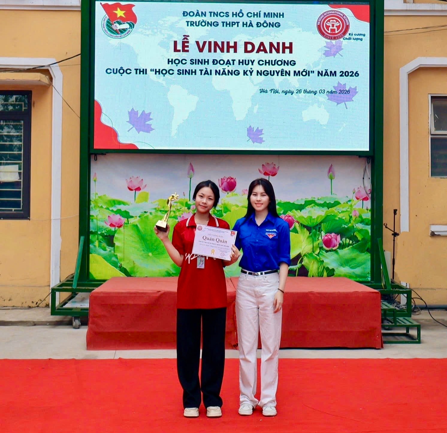 Cuộc thi “Chinh phục tri thức kỷ nguyên mới”. Ảnh ND