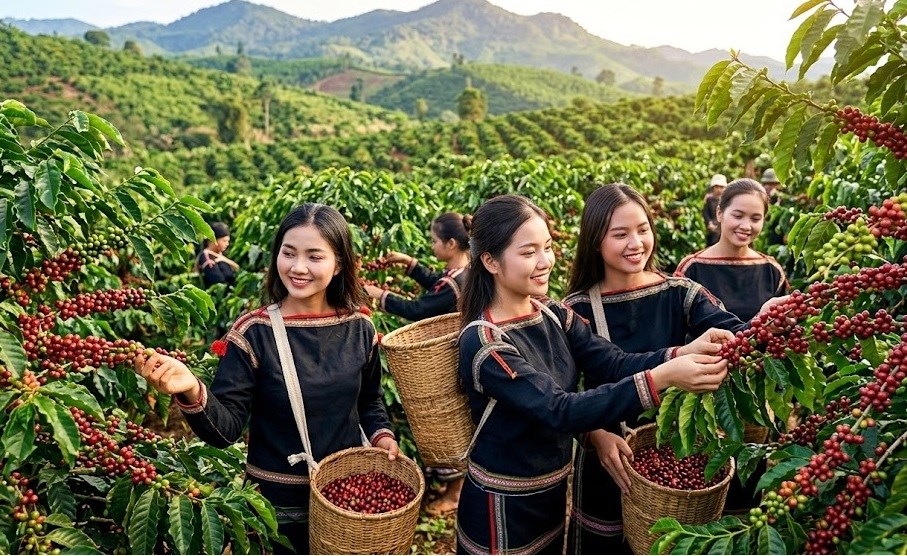 Giá cà phê hôm nay 31.7 giảm mạnh, cao nhất còn 96.800 đồng/kg - ảnh 1