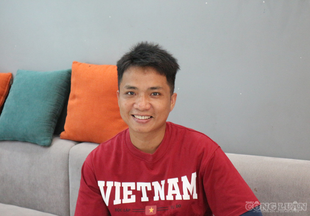 Anh Hòa chia sẻ: "Được cống hiến cho xã hội là niềm hạnh phúc của bản thân". Ảnh: Kim Long clo_br_4.jpg