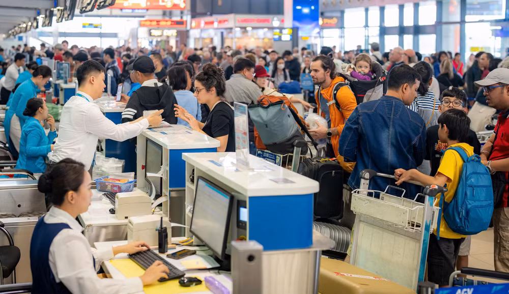 Dự báo nhu cầu đi lại của người dân bằng đường hàng không sẽ tăng cao dịp Quốc khánh 2/9. Ảnh: ACV. noi-bai.png