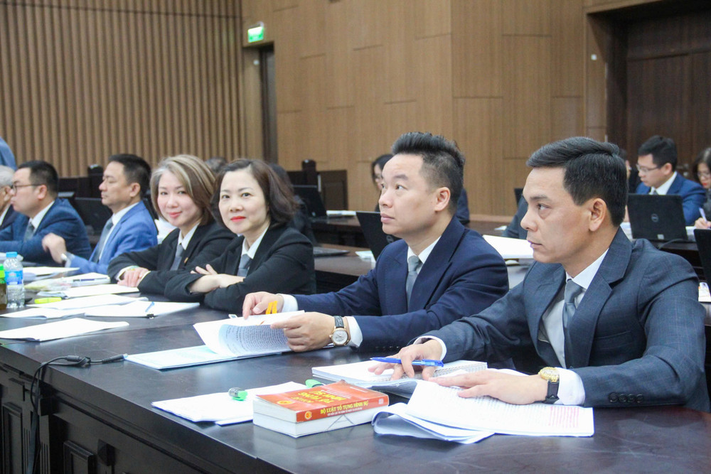 Các luật sư trong hoạt động tại tòa án. Ảnh: Hoàng Huy nguyen-thi-thanh-nhan-luat-su.jpg