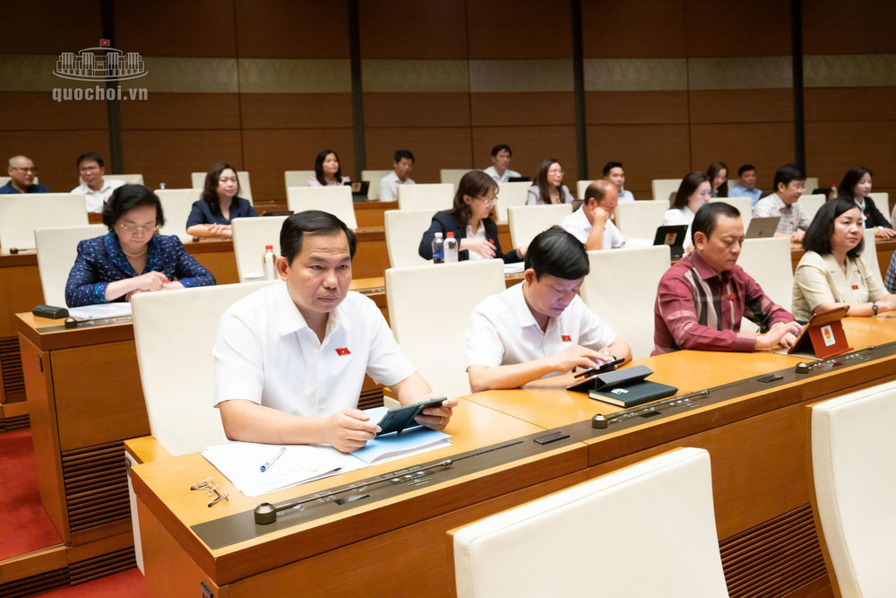 Các đại biểu tham dự Kỳ họp thứ 2, Quốc hội khóa XVI. Ảnh: QH. 52.jpg