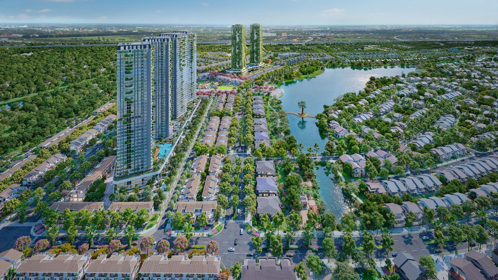 Các quảng trường bao quanh Rừng Hồng tạo nhịp sống sôi động, tươi vui. Các quảng trường bao quanh Rừng Hồng tạo nhịp sống sôi động, tươi vui.